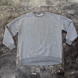 Zara Gray Sweatshirt Size Medium
